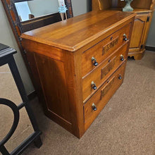 Load image into Gallery viewer, Antique Walnut 3 Drawer Chest