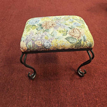 Load image into Gallery viewer, Metal Base Foot Stool