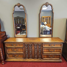 Load image into Gallery viewer, Vintage Lane Dresser w/2 Mirrors/6 Drawers &amp; 2 Doors