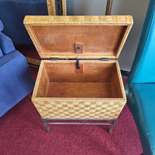 Load image into Gallery viewer, Storage Box on Metal Base