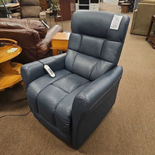 Load image into Gallery viewer, Blue Lift Recliner w/Remote