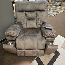 Load image into Gallery viewer, Grey Power Recliner w/Heat, Massage, lift