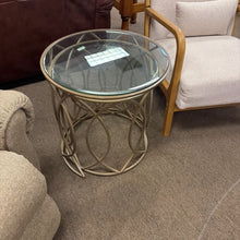 Load image into Gallery viewer, Set of 2 Nesting Glass Top Tables