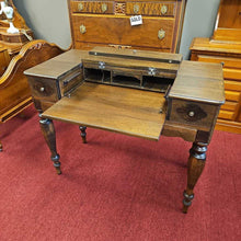 Load image into Gallery viewer, Vintage Spinet Writing Desk