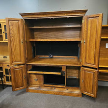 Load image into Gallery viewer, Kincaid Oak Computer Desk