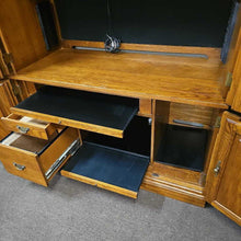 Load image into Gallery viewer, Kincaid Oak Computer Desk