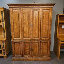Load image into Gallery viewer, Kincaid Oak Computer Desk