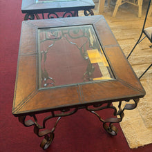 Load image into Gallery viewer, End Table w/ Glass Top