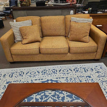 Load image into Gallery viewer, Gold Colored Thomasville Sofa