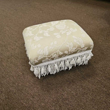 Load image into Gallery viewer, Small Fringe Ottoman