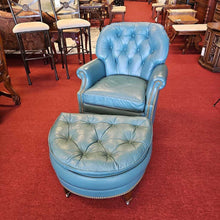 Load image into Gallery viewer, Hancock &amp; Moore Leather Chair &amp; Ottoman