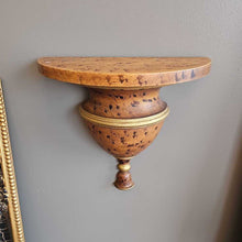 Load image into Gallery viewer, Brown &amp; Gold Sconce