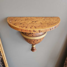 Load image into Gallery viewer, Brown &amp; Gold Sconce