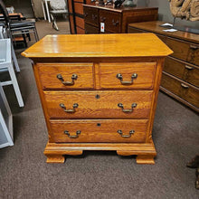 Load image into Gallery viewer, Kincaid Oak 3 Drawer Night Stand
