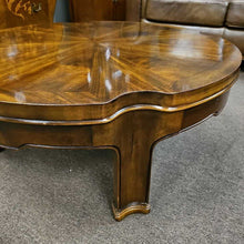 Load image into Gallery viewer, Heavy Wood Round Coffee Table