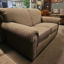 Load image into Gallery viewer, Flexsteel Brown Love Seat w/Pillows