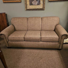 Load image into Gallery viewer, Flexsteel Brown Sofa w/Pillows