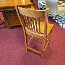 Load image into Gallery viewer, Oak Bistro Table w/Butterfly Leaf &amp; 4 Chairs