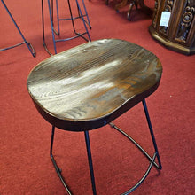 Load image into Gallery viewer, Counter Height Wood Top Barstool
