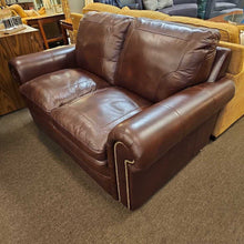 Load image into Gallery viewer, Leather Love Seat