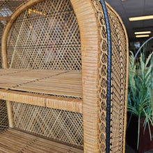 Load image into Gallery viewer, Vintage Wicker Etagere