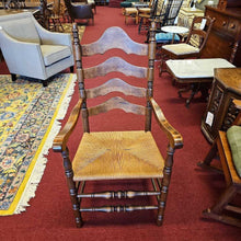 Load image into Gallery viewer, Ethan Allen Ladderback Arm Chair w/Rush Seat