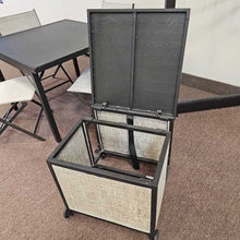 Load image into Gallery viewer, Outdoor Set w/table, chairs and storage cube