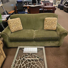 Load image into Gallery viewer, Green Thomasville Sofa
