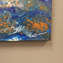 Load image into Gallery viewer, Original Canvas Art "Bronze Sun #2"