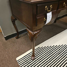 Load image into Gallery viewer, 3 Drawer Queen Anne Writing Desk
