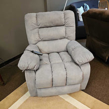 Load image into Gallery viewer, Grey Recliner w/Heat &amp; Massage