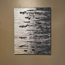 Load image into Gallery viewer, Silver Abstract Painting