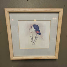 Load image into Gallery viewer, Lady with Squash Blossom Necklace