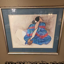 Load image into Gallery viewer, Lady With Blue Blanket by R.C. Gorman