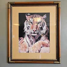 Load image into Gallery viewer, Framed Tiger Picture