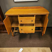 Load image into Gallery viewer, Small Oak Sideboard w/2 Drawer/2 Door