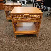 Load image into Gallery viewer, Caned Accent Table/1 Drawer