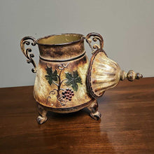 Load image into Gallery viewer, Metal Footed Pot
