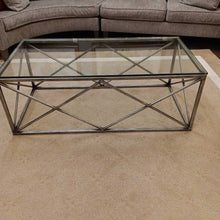 Load image into Gallery viewer, Glass Top End Table