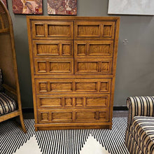 Load image into Gallery viewer, MCM Drexel Highboy 2 Door/ 6 Drawer