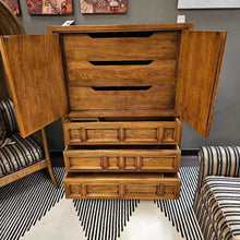 Load image into Gallery viewer, MCM Drexel Highboy 2 Door/ 6 Drawer