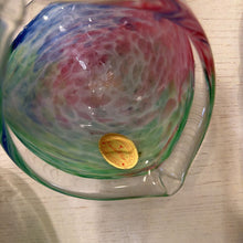 Load image into Gallery viewer, Murano Style Art Glass Basket