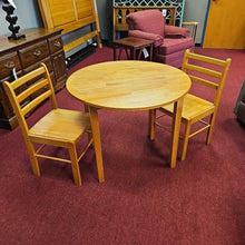Load image into Gallery viewer, Drop Leaf Table w/ 2 Chairs