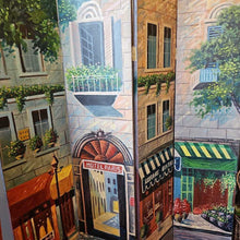 Load image into Gallery viewer, Painted "Paris" Screen Divider