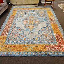 Load image into Gallery viewer, Blue Abstract Rug