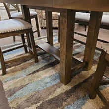 Load image into Gallery viewer, Dining Table w/2 Leaves/4 Chairs/1 Bench