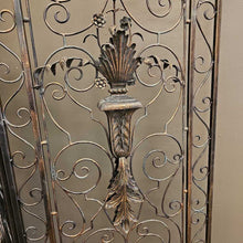 Load image into Gallery viewer, Maitland Smith 2 Panel Iron &amp; Brass Floor Screen