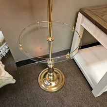 Load image into Gallery viewer, Floor Lamp w/Glass Table
