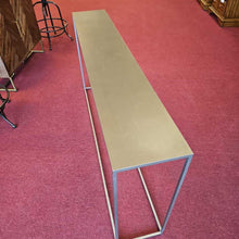 Load image into Gallery viewer, Grey Metal Console Table