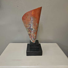 Load image into Gallery viewer, "John-Richard" Stone &amp; Copper Art Vase